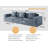 Boneless Belfin Modular Sectional Sofa, Convertible Tofu Block Sofa Floor Sofa Bed Armrest Comfy Sofa Bed Compressed Sofa Compression Sofa For Living Room Bedroom - Chenille Fabric (Grey)-2080194882-2077116493