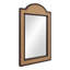 Miroir décoratif en raphia-801420805