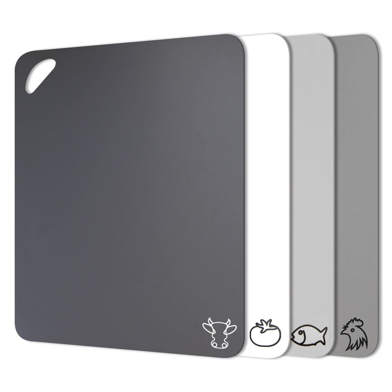 Plastic chopping boards for the kitchen