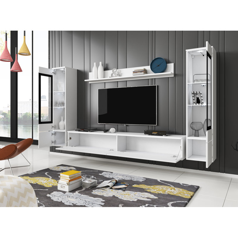 Dorfman Entertainment Center for TVs up to 78", White