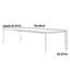 Table rectangulaire moderne et minimaliste-105519825