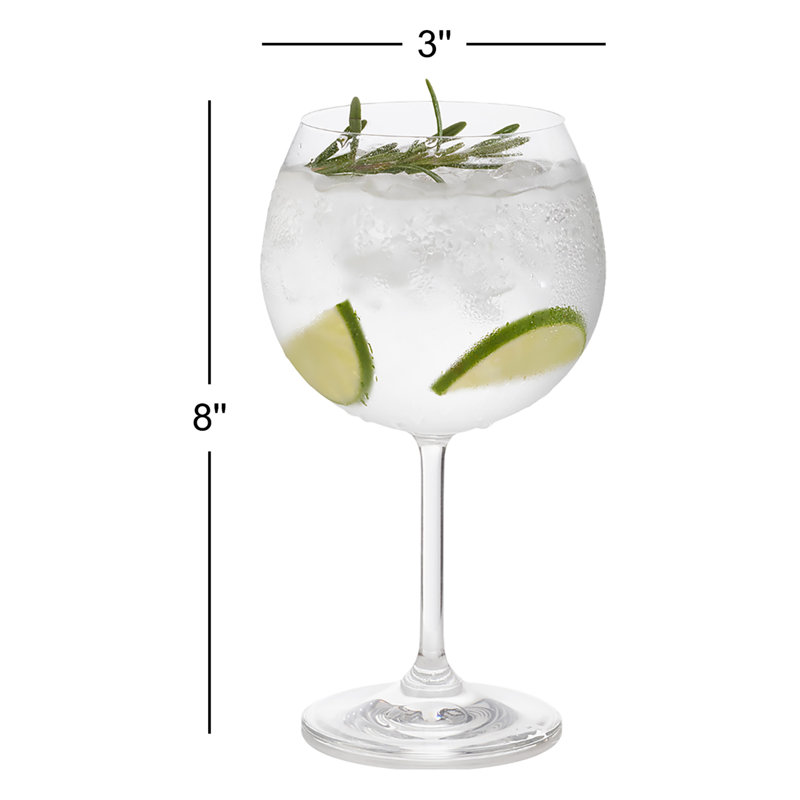 George Oliver Kaniylah 23 oz Verre à plomb en cristal sans plomb