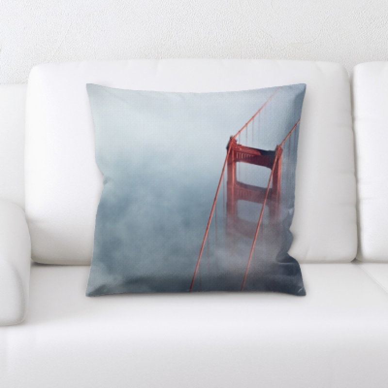 Microsuede Throw Pillow