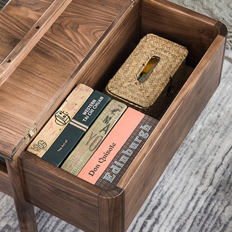 Nordic solid wood Japanese coffee table