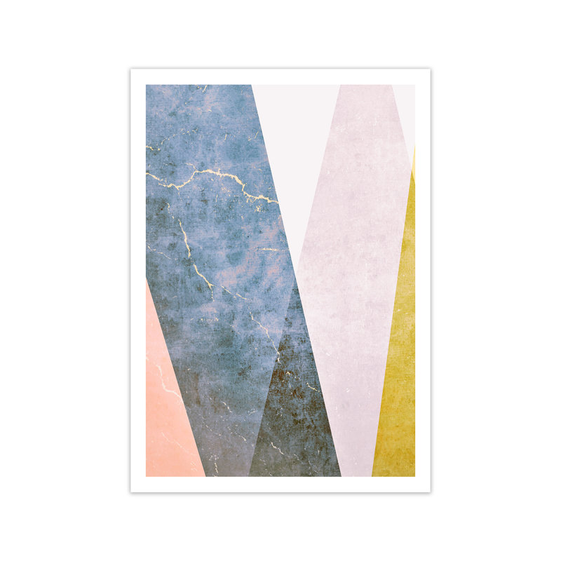 Grunge Colour A - Print, No Frame, 84cm H x 59cm W x 1cm D