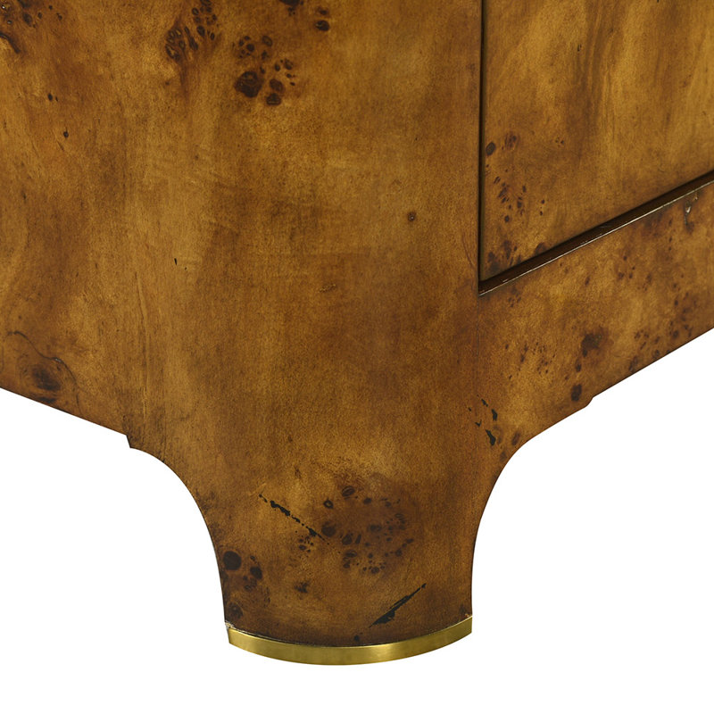 Roland Accent Chest, Rustic Burl