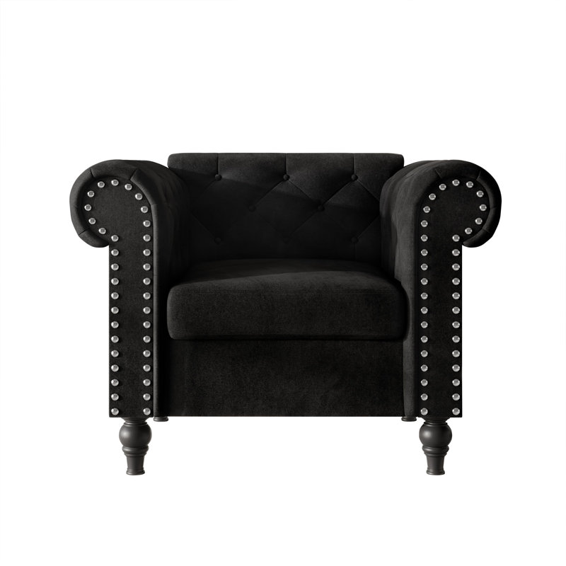 Fauteuil Harwich, Noir