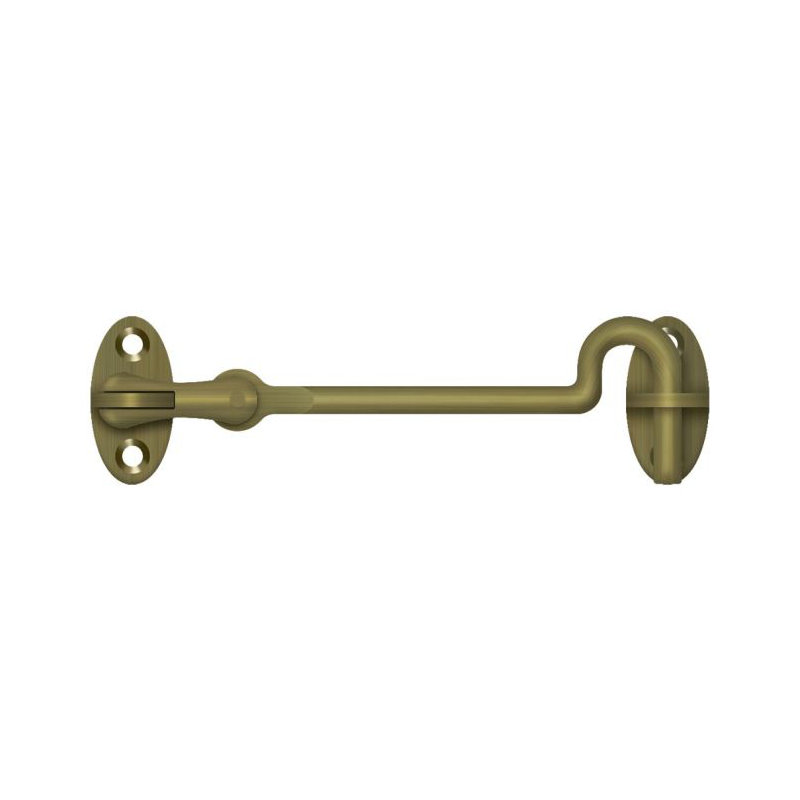 Crochets pivotant de cabine, Laiton antique