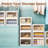 4 Tier Stackable Plastic Storage Bins With Lid And Wheels - 23 QT Closet Organizers And Storage, Foldable Storage Containers, Organization And Storage Boxes For Craft, Home, Pantry, Dorm-1574027437