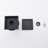 Square Stainless Steel Grid Shower Floor Drain With Flange In Matte Black