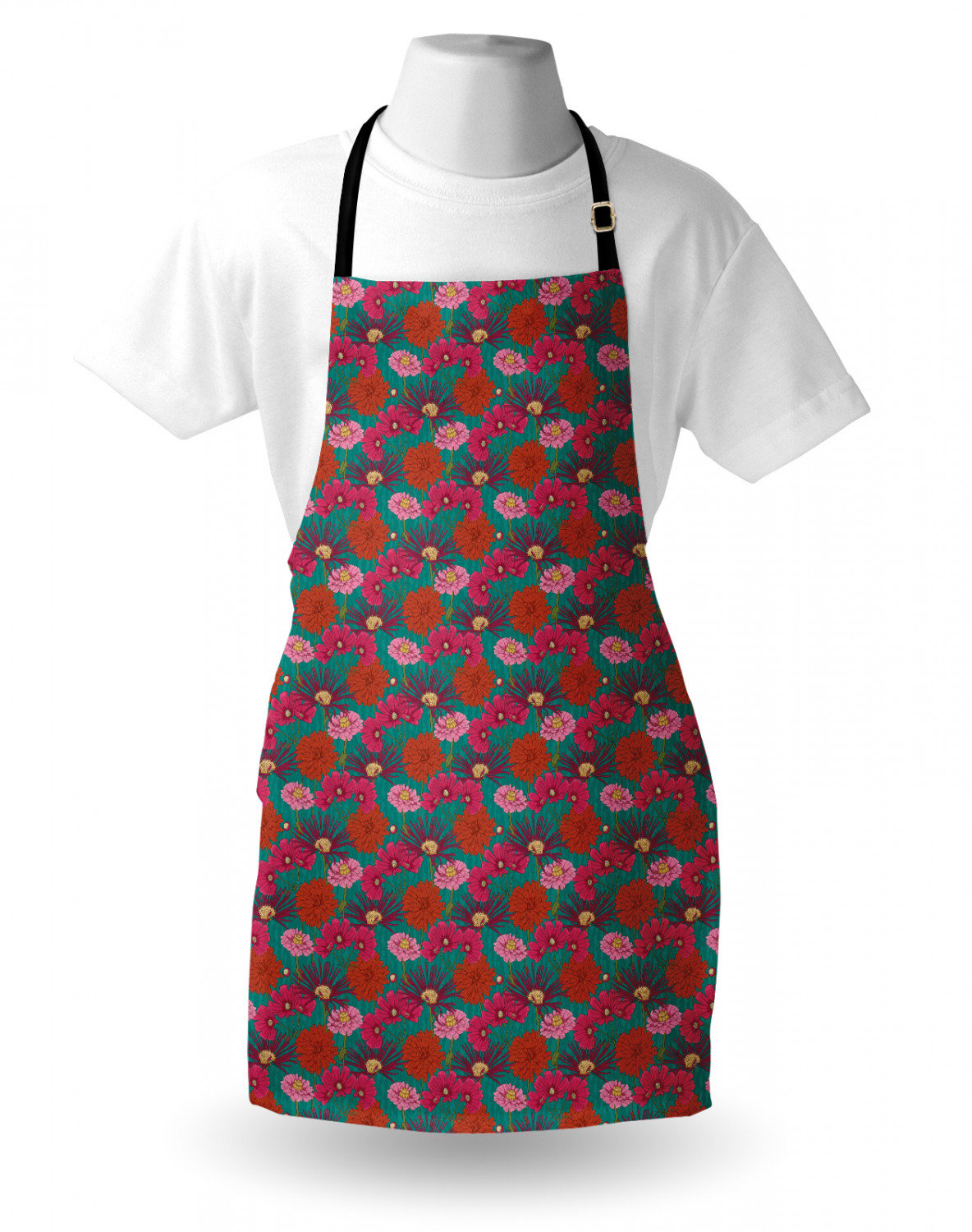 Neon Floral Bears Apron main image 0