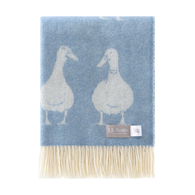 Blue Duck Wool Throw