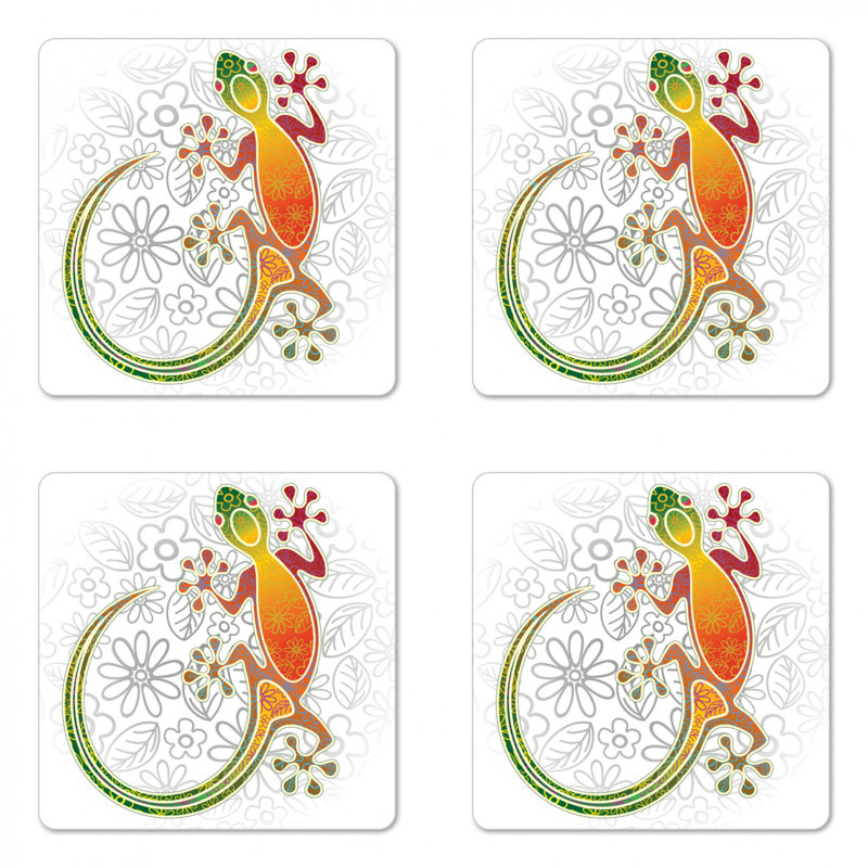 Square 4 Piece Coaster Set