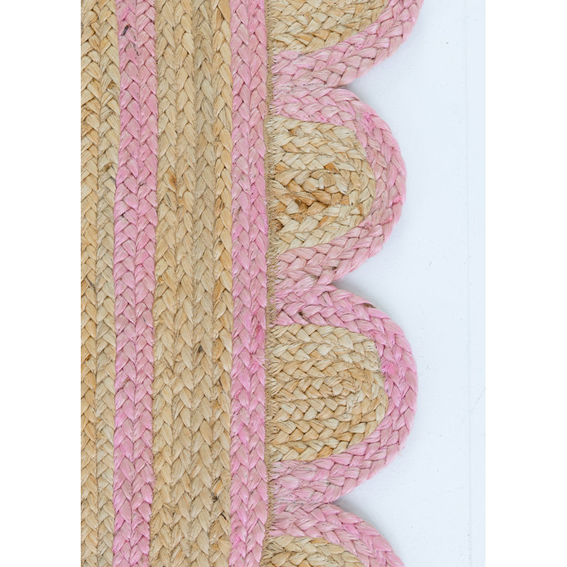 Hand Braided Jute / Sisal Area Rug, Rectangle 2' x 3'