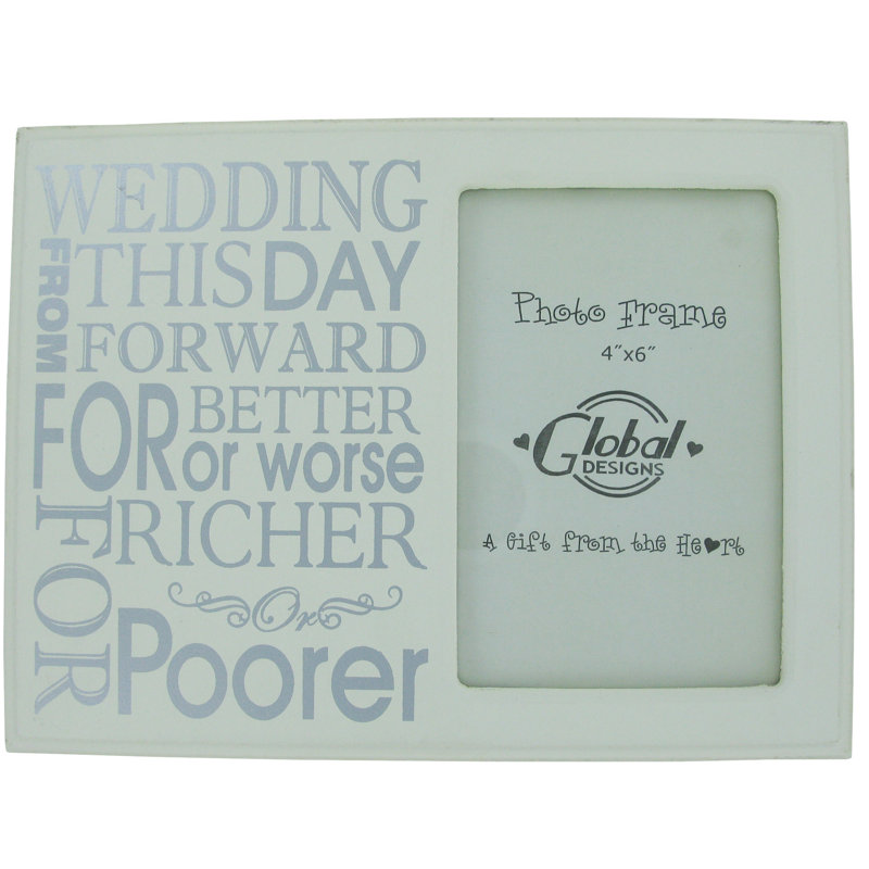 Cream Single Picture Frame