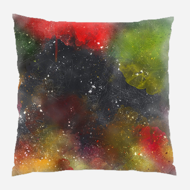 Coussin décoratif Nashwauk, Microsuède, Intérieur