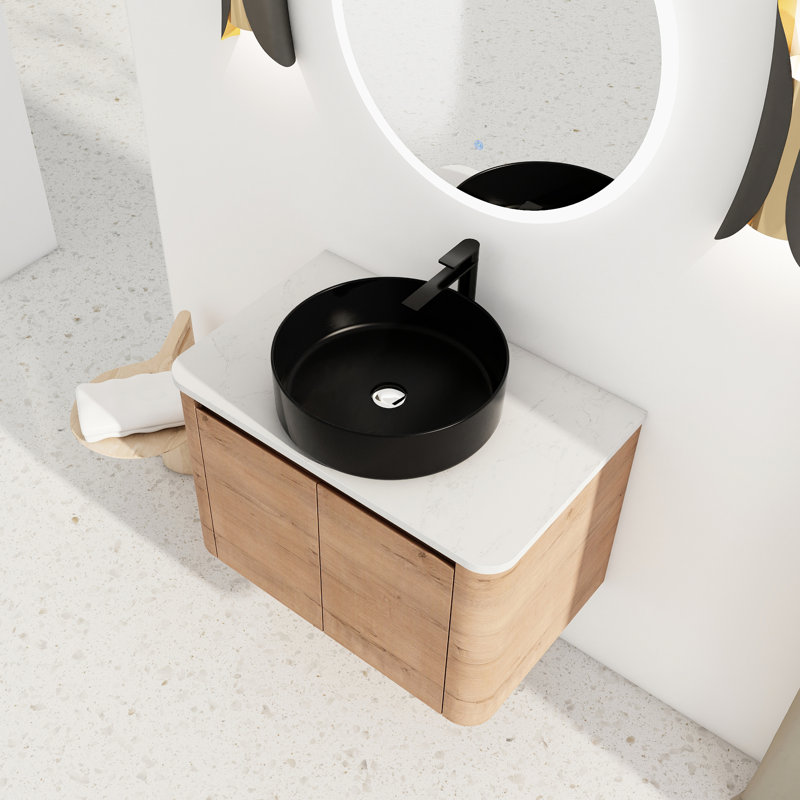 Meuble-lavabo mural Chanson