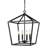 Poisson 4 - Light Steel Dimmable Lantern Geometric Chandelier-1290822499