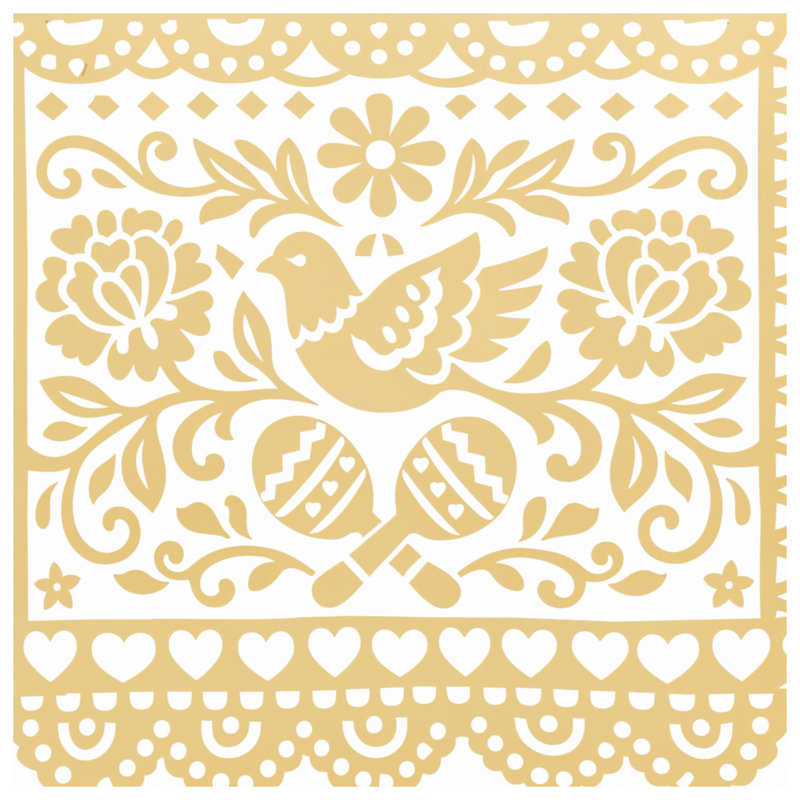 Bird Floral Papercut Comforter, Twin