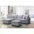 Gabriella 99.5"W Fabric Sectional Sofa With Left-Facing Chaise And Storage Ottoman-126763502