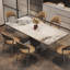 Ensembles de table de salle à manger de style luxueux et léger-107458704-107458705