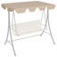 Auvent de remplacement en tissu orange Maylin-56165070-56165065