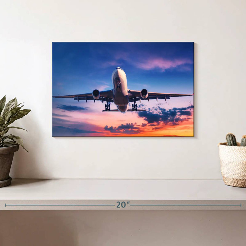 Avion Mehar Sunset, H 8 po x l 12 po