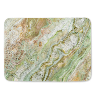Tapis de bain en microfibre / microsuède
