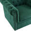 Fauteuil club pivotant Chesterfield