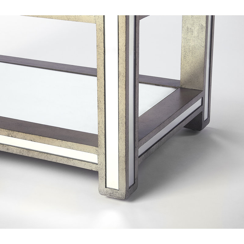 Miranda Mirrored Console Table