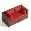 2-Person Outdoor Seating Group With Cushions-338199908