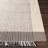Tina Striped Wool Tan/Charcoal/Gray Area Rug-539275049