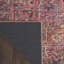 Tapis oriental rouge lavable à la machine-1781196881