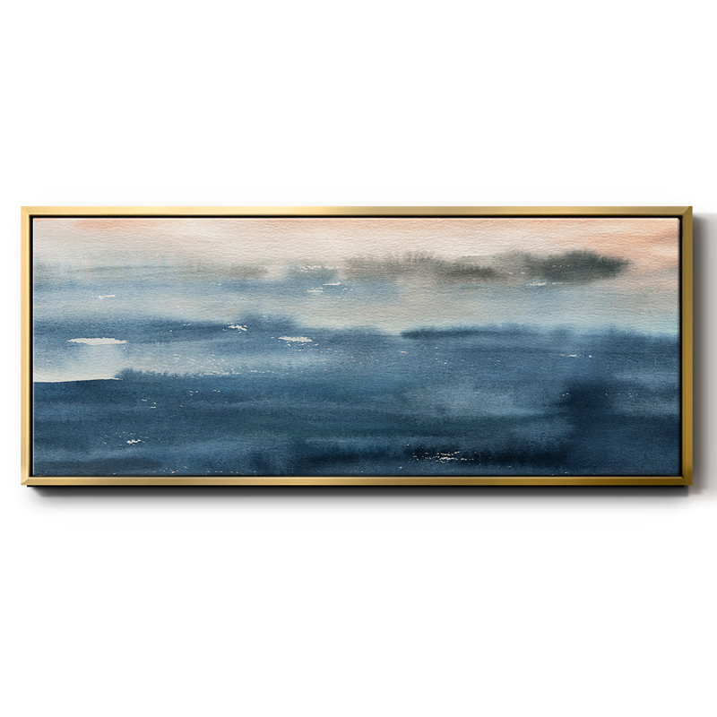 Lake Sunrise - toile encadrée