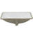 Novatto 18.25 " Porcelain Rectangular Bathroom Sink and Overflow Hole