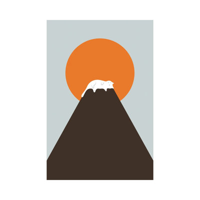 «Cat Landscape XXVIII-B» par Lim Heng Swee - impression sur toile tendue