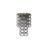 Giogali Wall Lamp Crystal Smoky Matt Bronze 1 E12 Ul