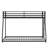 Ashaiya Standard Metal Bunk Bed-602138062-575356235