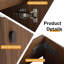 Ensemble de meuble-lavabo simple 18 po avec lavabo en résine Drifor, ensemble de meuble-lavabo simple 18 po avec plateau en résine-261779133