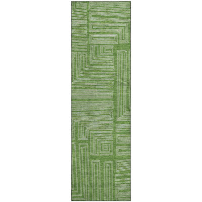 Premium Machine Washable Harrietstown AMF1045 Geometric Rug