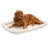 Faux Lambswool Crate Bolster Pet Bed-82536334-82536329