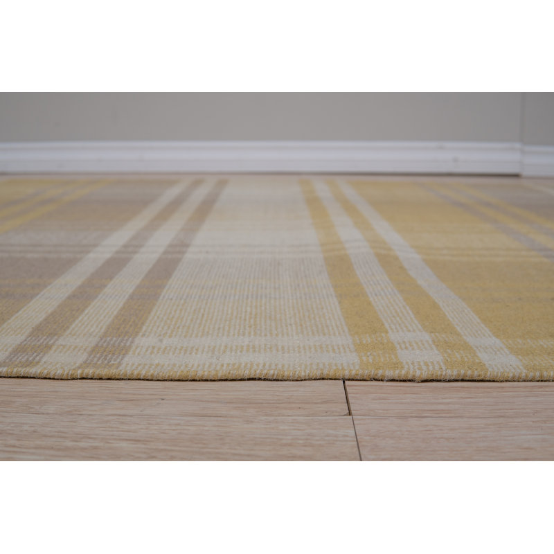 Tapis transitionnel jaune Chelton, Rectangulaire : 12 pi x 15 pi