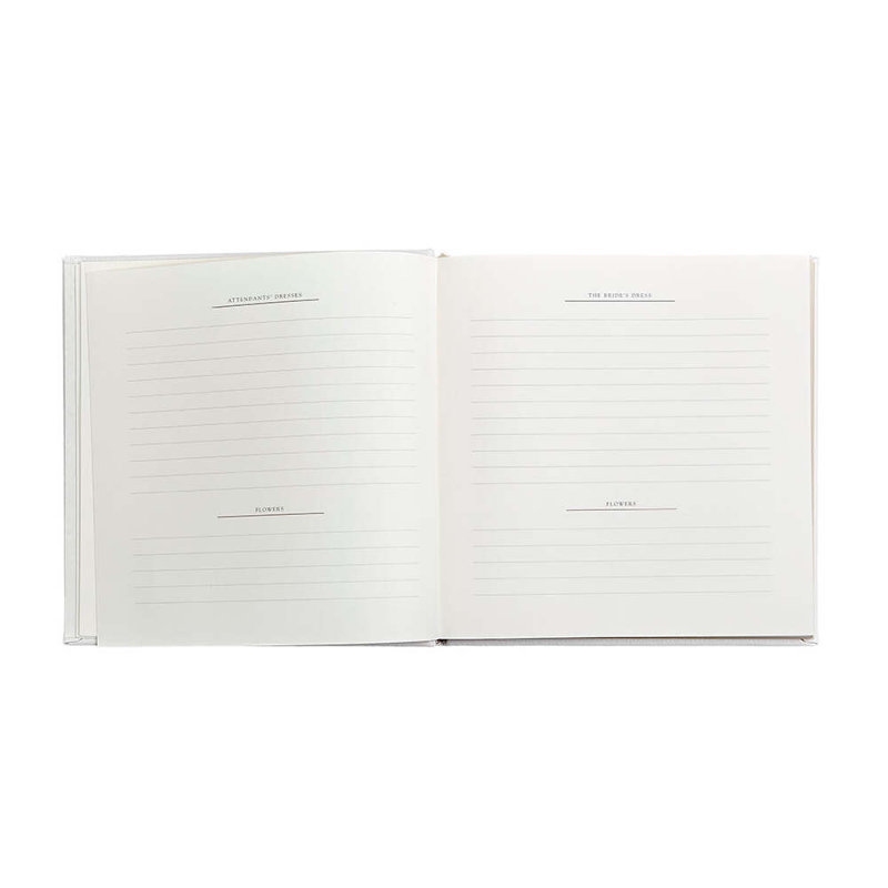 Leather Wedding Journal