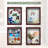 Airyonna Mahogany Solid Wood Storage Shadow Box Picture Frame