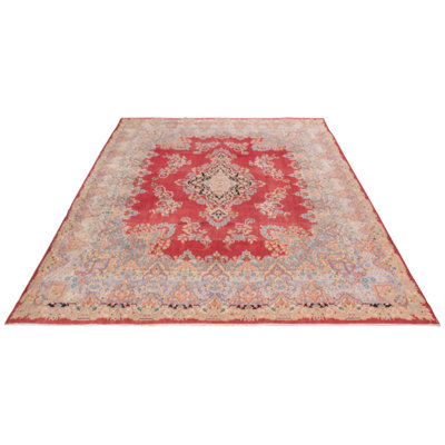 Tapis unique en laine 9 pi 10 po x 12 pi 7 po Vurla
