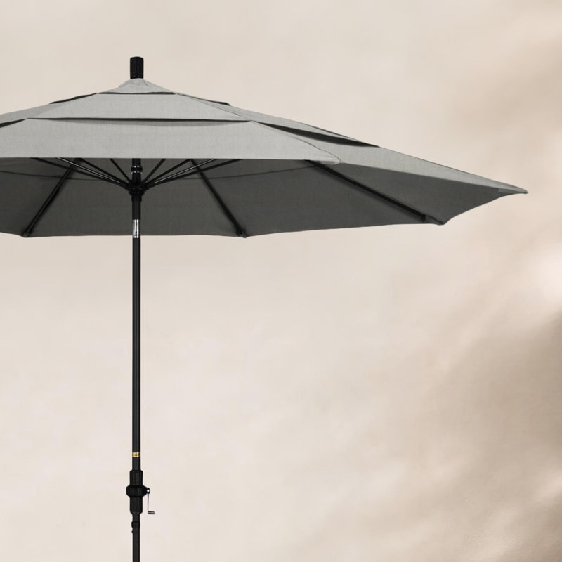 Parasol de marché 11 pi Brent, Toile granit Sunbrella®