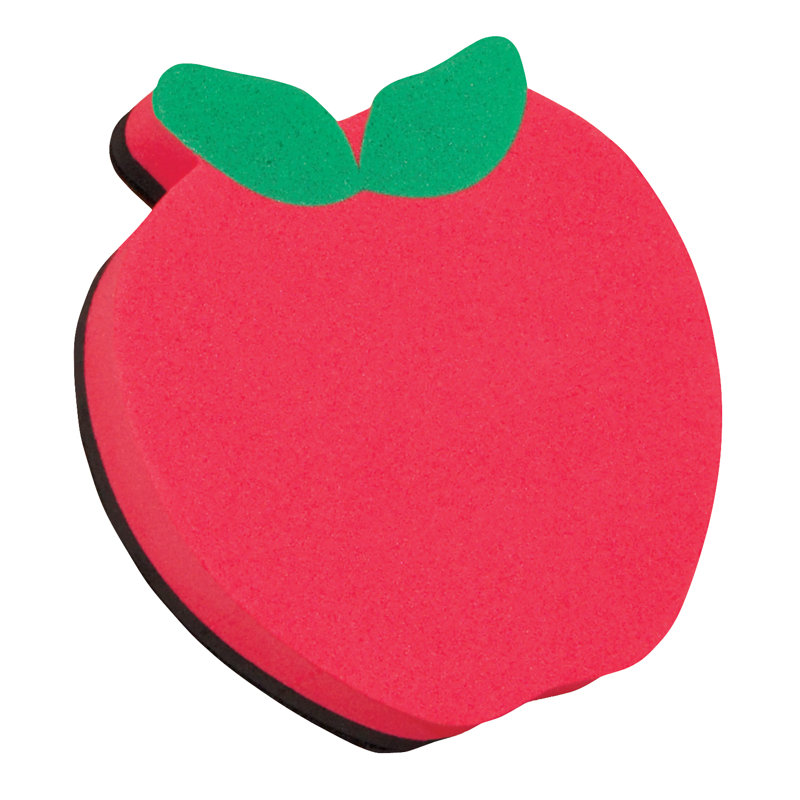 Effaceur de tableau blanc magnétique, pomme