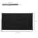 Dakota Fields 300cm W x 9cm D Polyester Cover Retractable Freestanding Awning