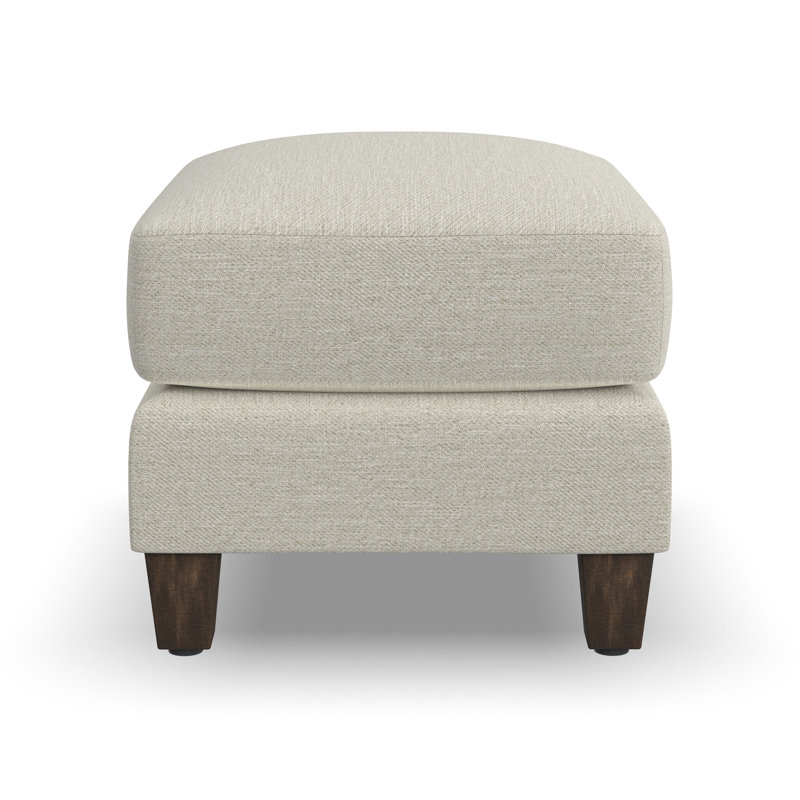 Drew Upholstered Ottoman, Beige