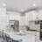 7 in. White Round Flat 3CCT Dimmable LED Flush Mount Ceiling Light-507630729